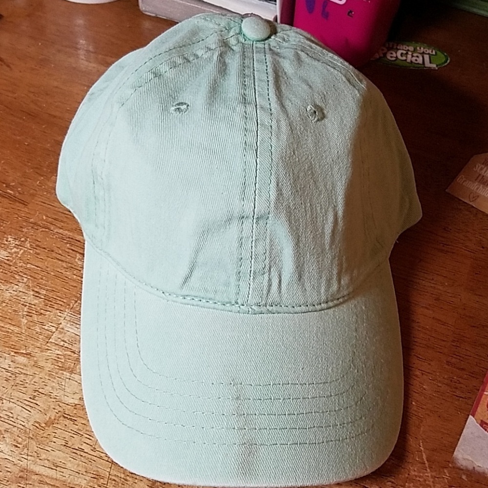 Washed Hat One Size Fits Most Mint NWT